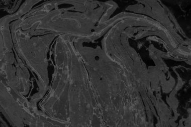 Siyah mermer arka plan boya ile doku sıçramalarına