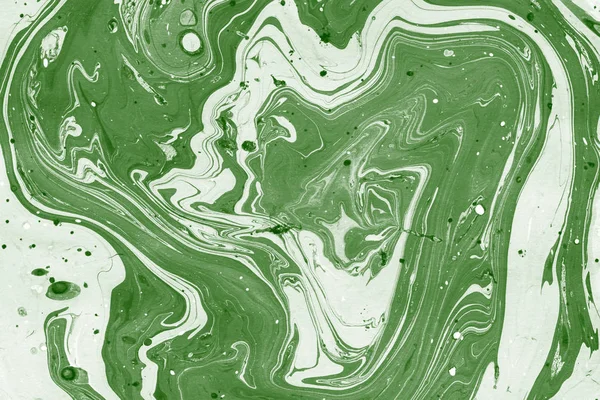 green Marble background with paint splashes texture