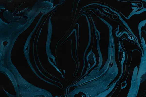 ブルー大理石の背景塗装飛沫テクスチャ — ストック写真