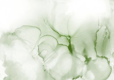 doku, arka plan yeşil mürekkep lekeleri