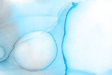 mavi mürekkep deseni lekeler, soyut arkaplan