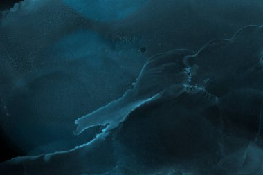 mavi mürekkep deseni lekeler, soyut arkaplan