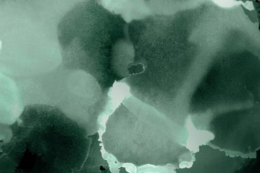 doku, arka plan yeşil mürekkep lekeleri