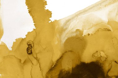 doku, arka plan sarı mürekkep lekeleri