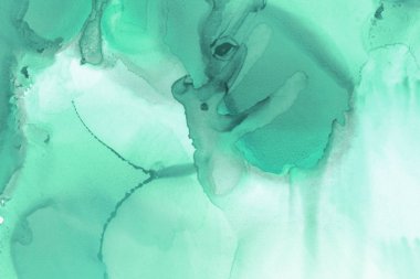 doku, arka plan yeşil mürekkep lekeleri