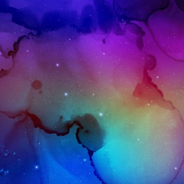 çok renkli mürekkep boşluk doku, arka plan