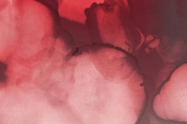 kırmızı mürekkep lekeleri doku, arka plan