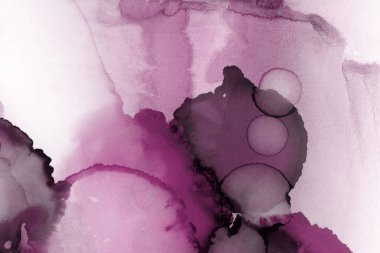 doku, arka plan mor mürekkep lekeleri