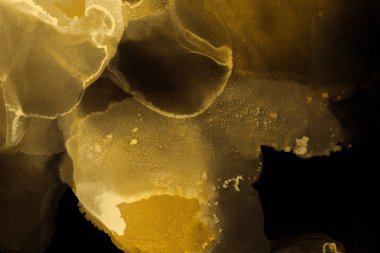 doku, arka plan sarı mürekkep lekeleri