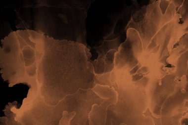 doku, arka plan kahverengi mürekkep lekeleri