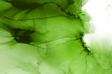 doku, arka plan yeşil mürekkep lekeleri