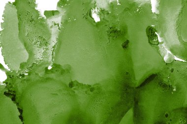 doku, arka plan yeşil mürekkep lekeleri