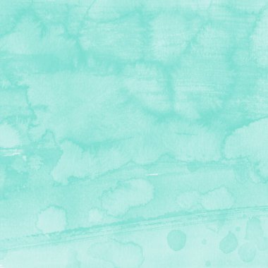 Turkuaz suluboya boya doku, arka plan