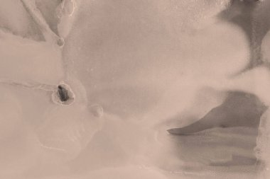 doku, arka plan kahverengi mürekkep lekeleri