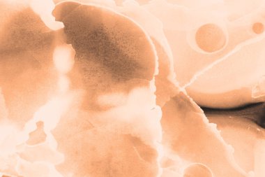 doku, arka plan kahverengi mürekkep lekeleri