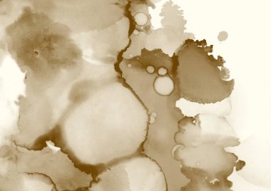 sulu boya boyama doku ile çok renkli arka plan