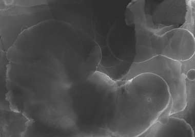 doku, arka plan yeşil mürekkep lekeleri