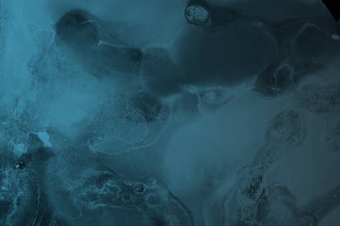 mavi mürekkep deseni lekeler, soyut arkaplan