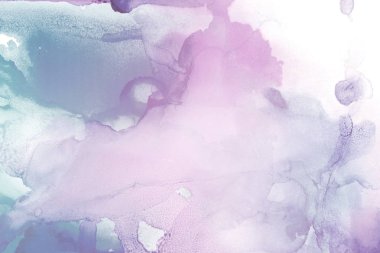 sulu boya boyama doku ile çok renkli arka plan