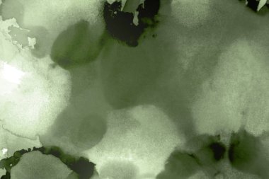 doku, arka plan yeşil mürekkep lekeleri