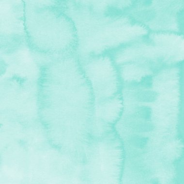 Turkuaz suluboya boya doku, arka plan