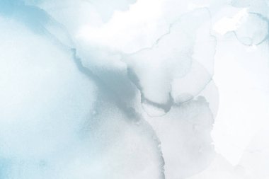 mavi mürekkep deseni lekeler, soyut arkaplan