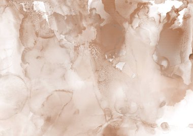 doku, arka plan kahverengi mürekkep lekeleri