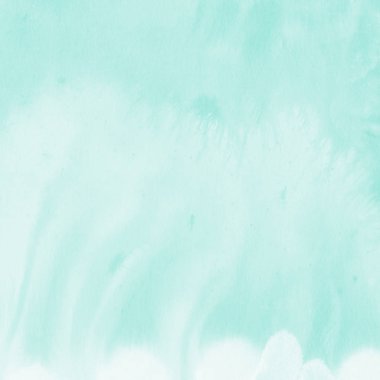 Turkuaz suluboya boya doku, arka plan