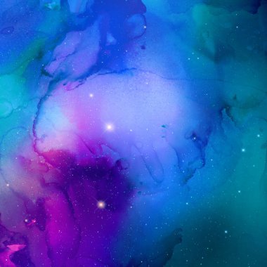 çok renkli mürekkep boşluk doku, arka plan