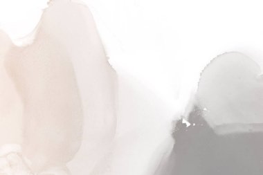 doku, arka plan kahverengi mürekkep lekeleri