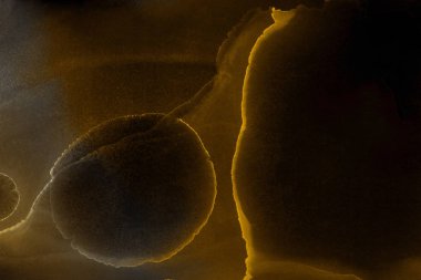 doku, arka plan sarı mürekkep lekeleri