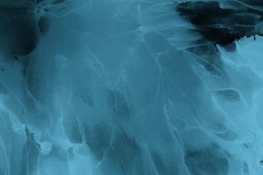 mavi mürekkep deseni lekeler, soyut arkaplan