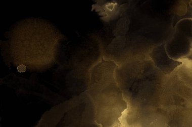 doku, arka plan sarı mürekkep lekeleri