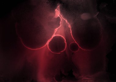 kırmızı mürekkep lekeleri doku, arka plan