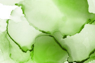 doku, arka plan yeşil mürekkep lekeleri