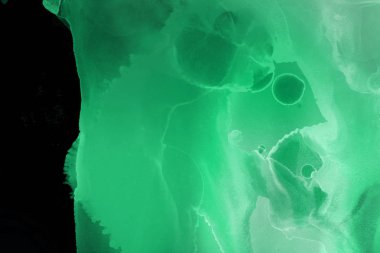 doku, arka plan yeşil mürekkep lekeleri