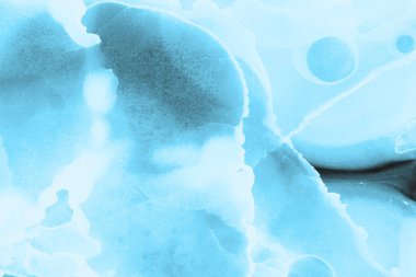 mavi mürekkep deseni lekeler, soyut arkaplan