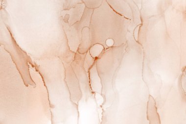 doku, arka plan kahverengi mürekkep lekeleri