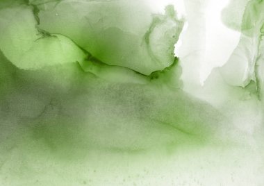 doku, arka plan yeşil mürekkep lekeleri