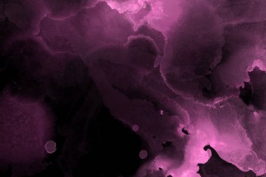doku, arka plan mor mürekkep lekeleri