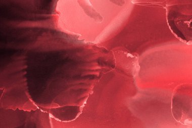 kırmızı mürekkep lekeleri doku, arka plan