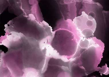 doku, arka plan mor mürekkep lekeleri