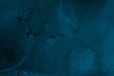 mavi mürekkep deseni lekeler, soyut arkaplan