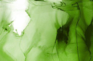 doku, arka plan yeşil mürekkep lekeleri