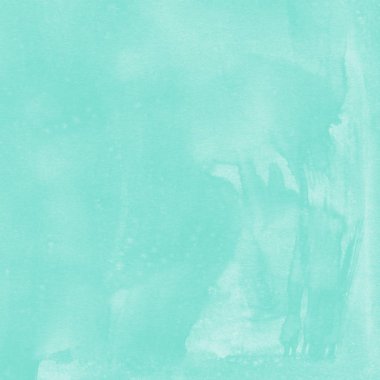Turkuaz suluboya boya doku, arka plan