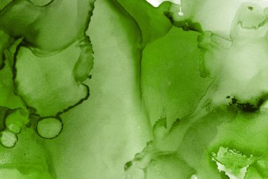 doku, arka plan yeşil mürekkep lekeleri