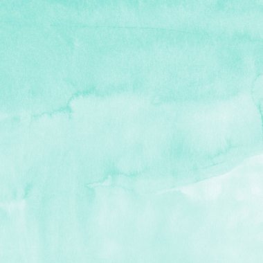 Turkuaz suluboya boya doku, arka plan