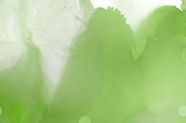 doku, arka plan yeşil mürekkep lekeleri