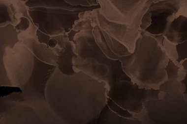 doku, arka plan kahverengi mürekkep lekeleri