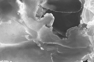 doku, arka plan yeşil mürekkep lekeleri